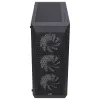 Case Gaming ATX Aerocool BEAMBKV2 4 ventole 12 cm FRGB Nero
