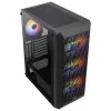 Case Gaming ATX Aerocool BEAMBKV2 4 ventole 12 cm FRGB Nero
