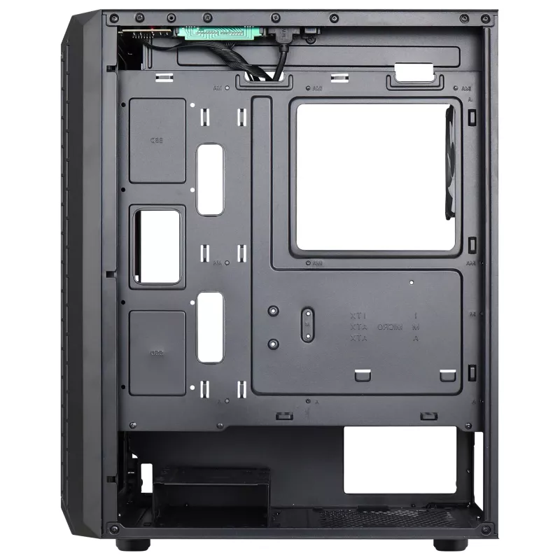 Case Gaming ATX Aerocool BEAMBKV2 4 ventole 12 cm FRGB Nero