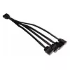 Cavo splitter RGB Alphacool 18710 nero in plastica