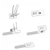 Fascette fermacavi Label-the-cable LTC 2530 bianco