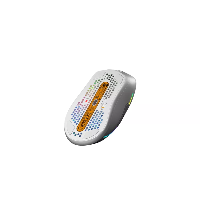 Mouse Glorious Gaming Glorious Model D 2 Wireless - bianco opaco, per destrorsi, RF Wireless, 19000 DPI, bianco