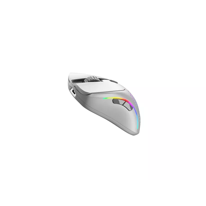 Mouse Glorious Gaming Glorious Model D 2 Wireless - bianco opaco, per destrorsi, RF Wireless, 19000 DPI, bianco