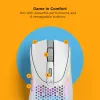 Mouse Glorious Gaming Glorious Model D 2 Wireless - bianco opaco, per destrorsi, RF Wireless, 19000 DPI, bianco