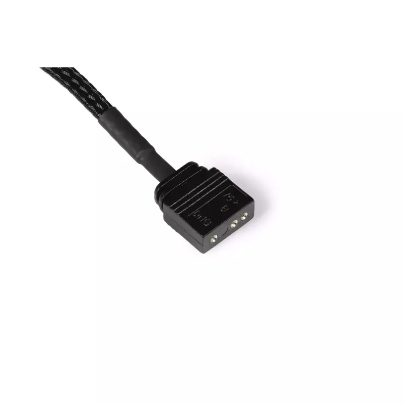 Cavo splitter RGB Alphacool 18709 5V nero in plastica 150 mm
