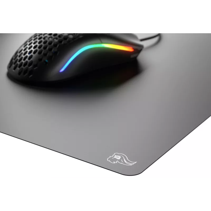 Tappetino mouse Glorious Gaming Glorious Element - Air, nero, monocromatico, policarbonato, base antiscivolo, tappetino mouse da gaming