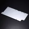 Waterblock + backplate Phanteks Glacier G40 acrilico rame grigio trasparente