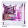 Waterblock + backplate Phanteks Glacier G40 acrilico rame grigio trasparente