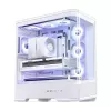 Case per computer Jonsbo D400 Midi Tower ATX Tempered Glass – bianco