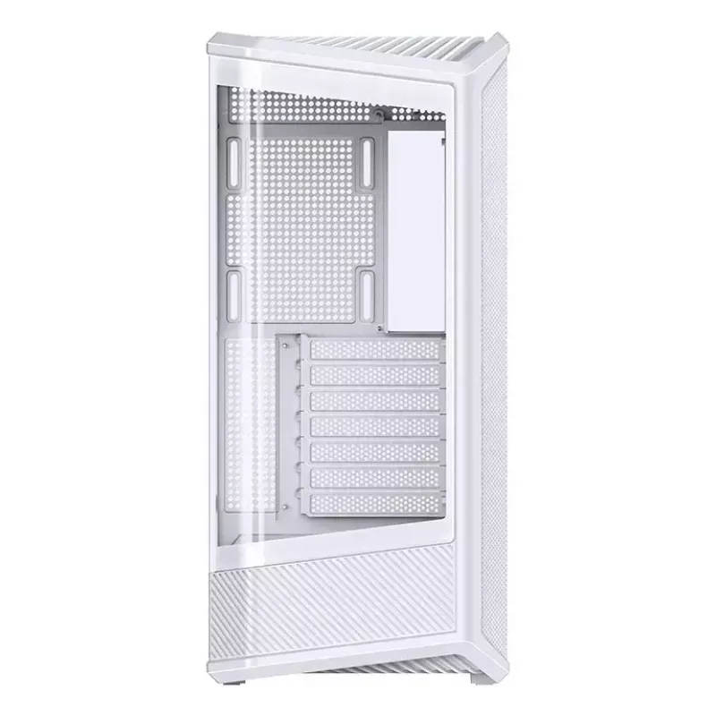 Case per computer Jonsbo D400 Midi Tower ATX Tempered Glass – bianco