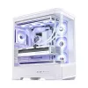 Case per computer Jonsbo D400 Midi Tower ATX Tempered Glass – bianco