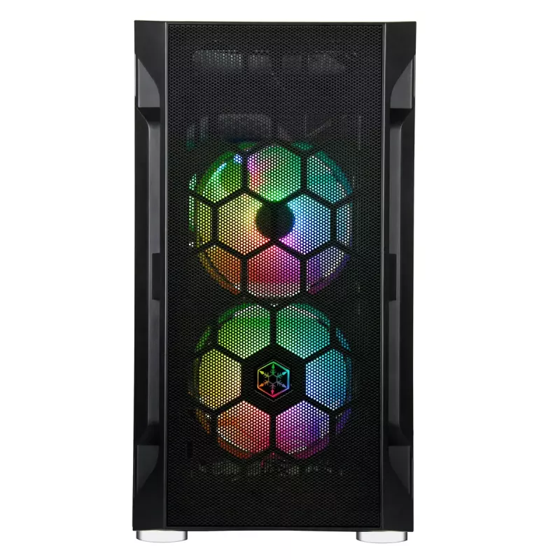 Case per PC Silverstone FARA H1M PRO Micro Tower nero