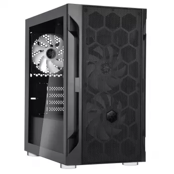 Case per PC Silverstone FARA H1M PRO Micro Tower nero