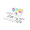 CORSAIR dissipatore CPU - Icue Link Titan 360 Rx RGB dissipatore a liquido AIO - bianco