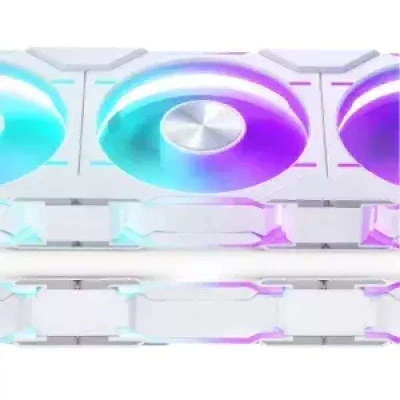 Ventola Phanteks D30-120 12 cm bianco 250-2000 RPM cuscinetto fluidodinamico