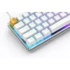 Glorious Gaming GMMK tastiera USB QWERTY US International argento, bianco