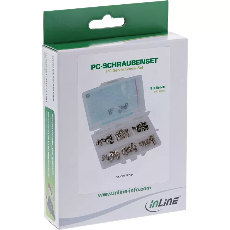 InLine set di viti per PC server 83 pz.