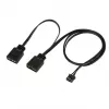Dissipatore ad aria Silverstone Air Slimmer 120 12 cm nero trasparente