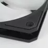 Dissipatore ad aria Silverstone Air Slimmer 120 12 cm nero trasparente