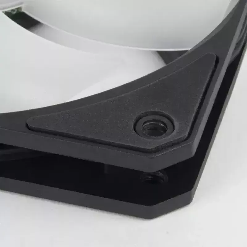 Dissipatore ad aria Silverstone Air Slimmer 120 12 cm nero trasparente