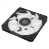 Dissipatore ad aria Silverstone Air Slimmer 120 12 cm nero trasparente