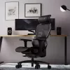 Sedia in mesh ThunderX3 XTC schienale in mesh nero altezza 118-126 cm