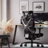 Sedia in mesh ThunderX3 XTC schienale in mesh nero altezza 118-126 cm