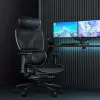 Sedia in mesh ThunderX3 XTC schienale in mesh nero altezza 118-126 cm