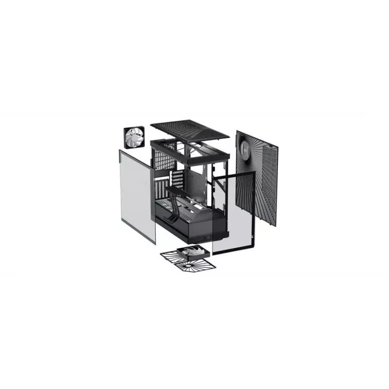 Case PC HYTE Y40 Midi Tower nero