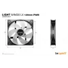 be quiet! LIGHT WINGS LX 120mm PWM ventola per case PC 12 cm nero 1 pezzo