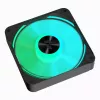 APNX FP2-120 PWM ARGB ventola per case, 120 mm, 500–1800 giri/min, 83,85 CFM, 34,8 dB, nero