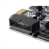 Scheda interfaccia Silverstone EC04-E USB 3.2 Gen 1 interno