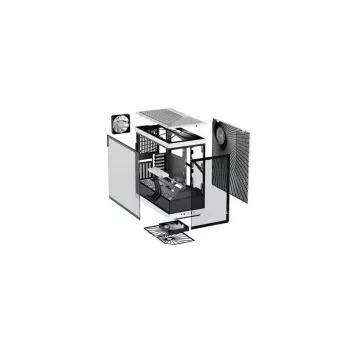 Case PC HYTE Y40 Midi Tower nero, bianco
