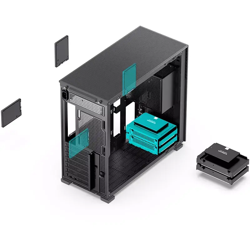 Case PC Jonsbo D41 STD Midi Tower nero