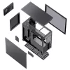 Case PC Jonsbo D41 STD Midi Tower nero