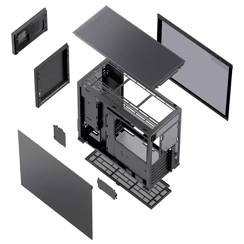 Case PC Jonsbo D41 STD Midi Tower nero
