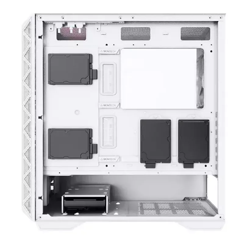 Case PC Montech AIR 903 BASE Midi Tower bianco