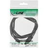 Cavo Y InLine jack 3,5mm connettore maschio su 2x jack 3,5mm connettore femmina stereo, 0,2 m