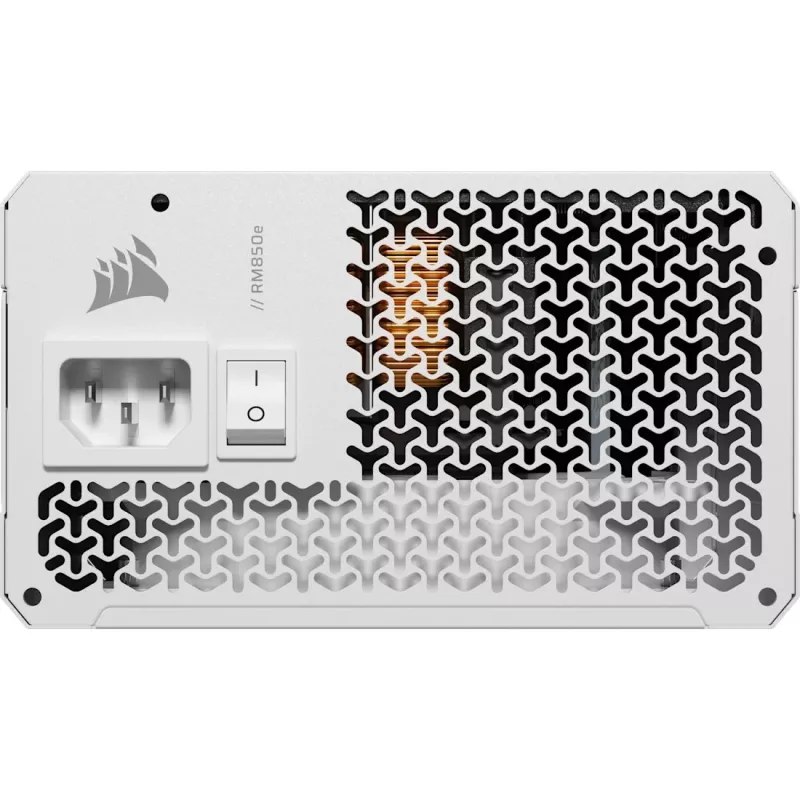 Alimentatore CORSAIR – serie RMe RM850e – completamente modulare, silenzioso, ATX – bianco