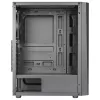 Case PC Aerocool DELTABKV1 ATX con frontale RGB, finestra laterale completa, ventola 12 cm, nero