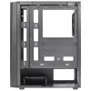 Case PC Aerocool DELTABKV1 ATX con frontale RGB, finestra laterale completa, ventola 12 cm, nero