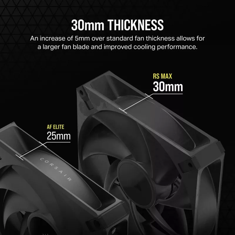 Ventola CORSAIR - serie Rs Rs140 Max 140 mm confezione singola