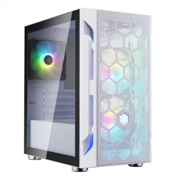 Case PC Silverstone FARA H1M PRO Tower Bianco