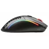 Mouse gaming Glorious Model D Wireless – nero opaco, per destrorsi, RF Wireless, 19000 DPI, nero