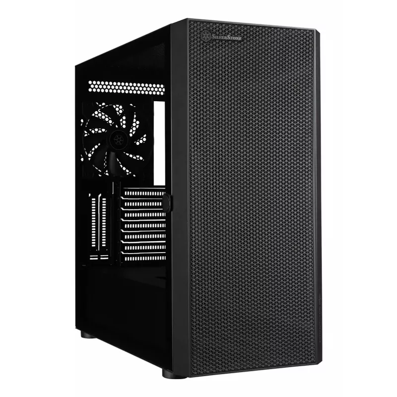 Case PC Silverstone SETA H1 Midi Tower nero