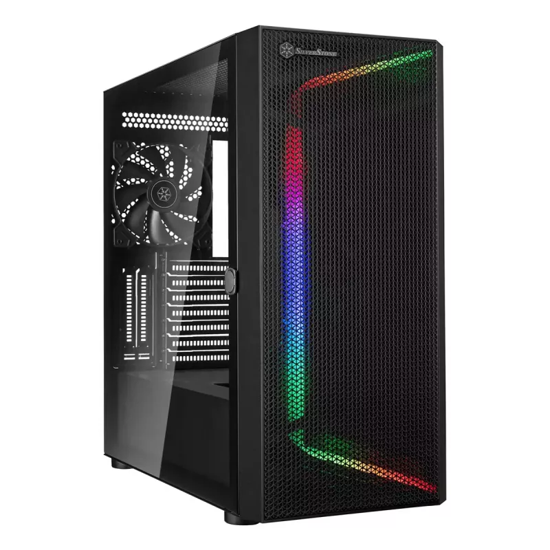 Case PC Silverstone SETA H1 Midi Tower nero