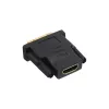 Adattatore InLine HDMI su DVI connettore femmina / connettore maschio dorato, 4K2K