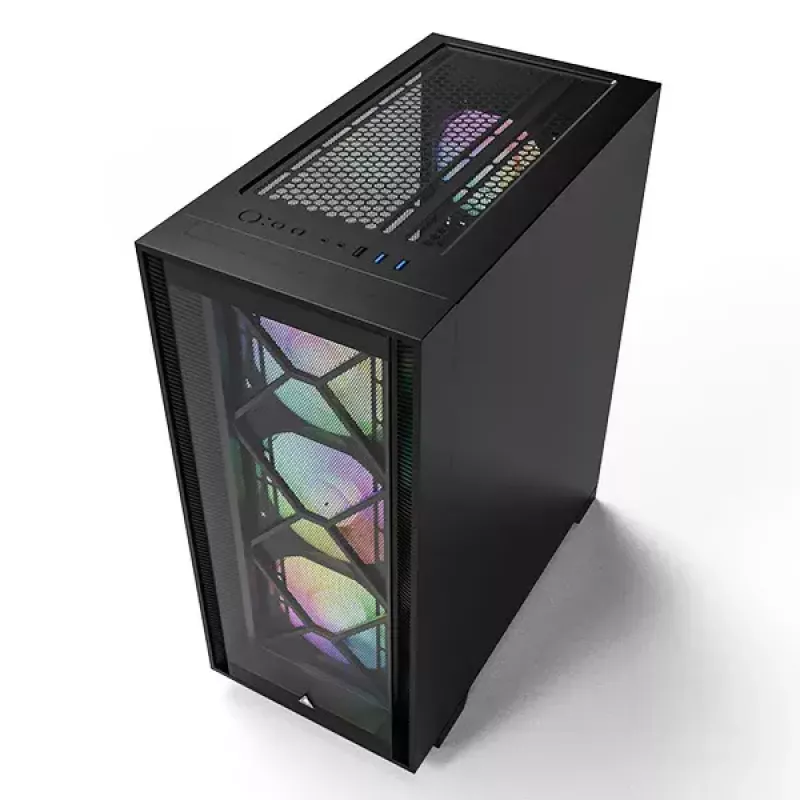 Case PC Montech AIR 1000 PREMIUM Midi Tower nero
