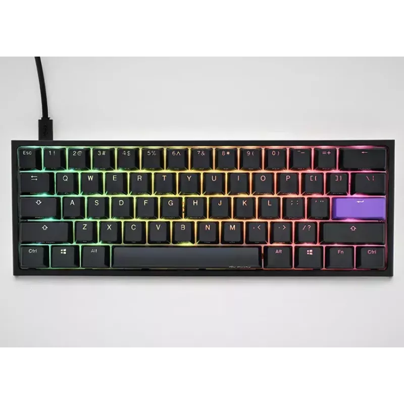 Tastiera Ducky One 2 Pro Mini gaming USB QWERTY US inglese nero