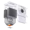 Jonsbo CR-3000 ARGB dissipatore per CPU a doppia torre, 2 x 120 mm, bianco